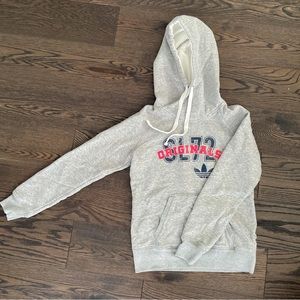 Adidas Grey Hoodie Size 6